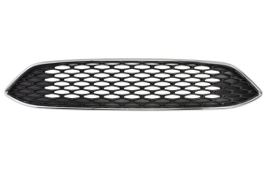 Grila radiator potrivit FORD FOCUS III 1.0-Electric 2010-2020 - (pieptene, crom/negru)