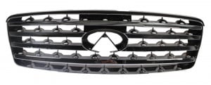Grila radiator potrivit INFINITI FX 3.5/4.5 2003-2008 pana in 2008 - (crom)