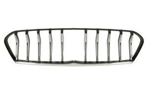 Grila radiator potrivit MASERATI GHIBLI III 3.0/3.0D/3.8 dupa 2013 dupa 2017 - (GranSport, negru lucios/crom)
