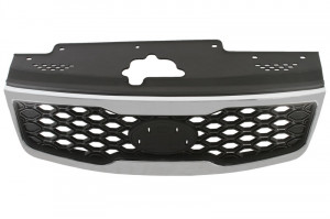Grila radiator potrivit MERCEDES A (W168) 1.4-2.1 1997-2004 pana in 2004 - (negru, TÜV)