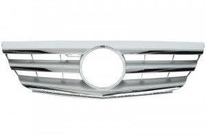 Grila radiator potrivit MERCEDES B SPORTS TOURER (W245) 1.5-2.0D 2005-2011 pana in 2011 - (argintiu/crom)