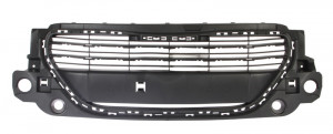 Grila radiator potrivit PEUGEOT 301 1.2-1.6LPG dupa 2012 - (negru)