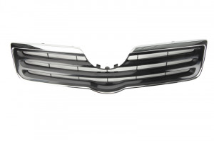 Grila radiator potrivit TOYOTA AVENSIS 1.6-2.4 2003-2008 - (crom/negru)