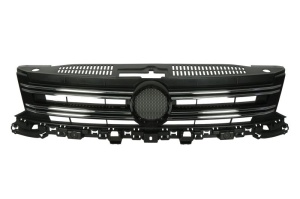 Grila radiator potrivit VW TIGUAN 1.4/2.0/2.0D 2007-2018 pana in 2016 - (crom/negru)