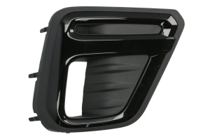 Grila ventilatie bara fata dreapta potrivit SUBARU FORESTER SK 2019-2021 - (cu dungă neagra, cu orificii pentru lumini de zi, negru)