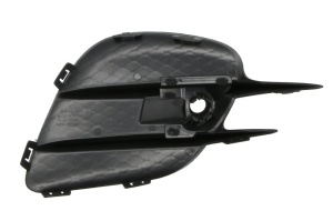 Grila ventilatie bara protectie fata stanga potrivit MERCEDES GLC X253 2015-2019 - (negru) - Img 2
