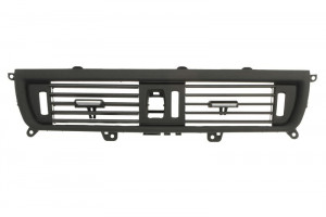 Grila ventilator habitaclu fata potrivit BMW 5 F10, F11 2009-2017 - (negru; mijloc)