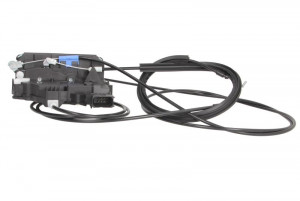 Incuietoare usa Dreapta Spate potrivit PEUGEOT BOXER 2006-2017 - (mijloc, cu cabluri bowden; scurt; super blocare) - Img 2