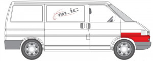 Kit reparatie aripa dreapta fata potrivit VW TRANSPORTER T4 1995-2003 - Img 2