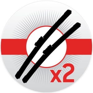 Lamela stergator fata (2 buc.) ExactFit 600/450mm potrivit DACIA DUSTER, DUSTER/SUV; RENAULT MEGANE II, MEGANE II/KOMBI, MEGANE IV, TALISMAN 09.02- - Img 3