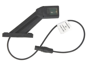 Lumina clarificare dreapta, rosu/alb/galben, LED, inaltime 102mm; latime 35mm; adancime 35/183mm, lungime cablu 500mm, 12/24V (IP6K9K) - Img 1