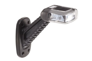 Lumina delimitare dreapta, portocaliu/rosu/alb, LED, inaltime 143,7mm; latime 148,6mm; adancime 61,5mm, fixare verticala, 12/24V - Img 2
