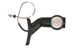 Lumina delimitare dreapta; SUPERPOINT III, portocaliu/rosu/alb, LED brat scurt, 24V (SUPERPOINT III) - Img 2