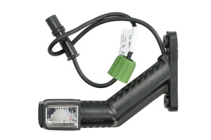 Lumina delimitare dreapta; SUPERPOINT IV, portocaliu/rosu/alb, LED lungime cablu 500mm, pe brațul lung, 12/24V (conector: ASS2, SUPERPOINT IV) - Img 2