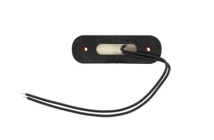 Lumina delimitare stanga/dreapta, forma: oval, rosu, LED, inaltime 24,2mm; latime 83,8mm; adancime 10,4mm lungime cablu 230mm, 12/24V (IP66/IP68) - Img 2