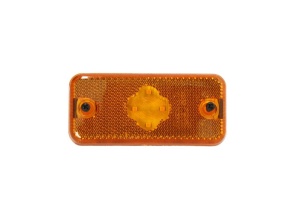 Lumina delimitare stanga/dreapta, portocaliu, LED, inaltime 50mm; latime 110mm, 24V potrivit DAF 95 XF, CF 65, CF 75, CF 85, LF 55 01.97- - Img 1