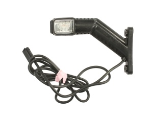 Lumina delimitare stanga; SUPERPOINT IV, portocaliu/rosu/alb, LED lungime cablu 2000mm, pe brațul lung, 12/24V (conector: CLICK-IN, SUPERPOINT IV) - Img 1