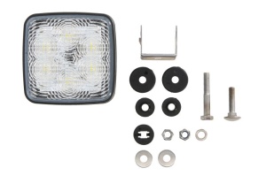 Lumina lucru (LED, 12/24V, 22W, 1600lm, numar elemente LED: 12, lungime: 104mm, inaltime: 105mm, adancime: 51mm, lungime cablu: 0,5m) - Img 1