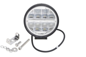 Lumina lucru (LED, 9/36V, 24W, 2272lm, lungime: 129mm, inaltime: 151mm, adancime: 51,5mm, diametru: 128mm, 2 generatie; rotund; Tehnologia RFT) - Img 1