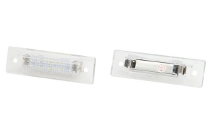 Lumina numar inmatriculare, culoare lumina: alb; set, 12V, cu aprobare circulatie potrivit PORSCHE 911, 911 TARGA 12.88-05.94 - Img 1