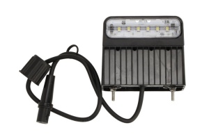 Lumina numar inmatriculare REGPOINT II (LED, 12/24V, 83x45x100mm, lungime cablu: 500mm, conector: ASS2) - Img 1
