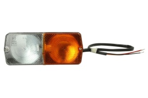 Lumina zi Fata Stanga (P21W/R5W, alb/portocaliu, cu indicator) potrivit MASSEY FERGUSON - Img 1