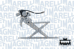 Macara geam Fata Stanga (electric, cu motor, numar de usi: 4) potrivit HONDA CR-V I 10.95-02.02 - Img 3