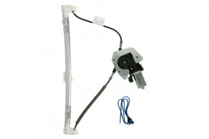 Macara geam Fata Stanga (electric, cu motor, numar de usi: 5, 2 pini) potrivit RENAULT CLIO II 09.98-08.16 - Img 1