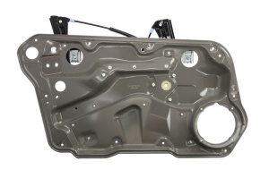 Macara geam fata stanga (electric, fara motoras, cu un panou, numar usi: 5) potrivit VW BORA, BORA I, GOLF IV 08.97-12.13 - Img 1