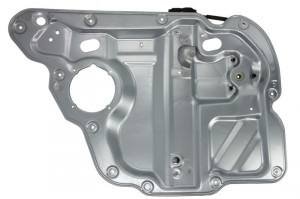 Macara geam Spate Stanga (electric, fara motoras, cu panou, numar de usi: 4) potrivit VW TOURAN 02.03-05.15 - Img 1