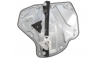 Macara geam Spate Stanga potrivit SKODA OCTAVIA II 2004-2013 - (electric, fara motoras, cu panou) - Img 2