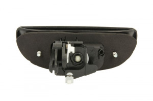 Maner portbagaj potrivit RENAULT MEGANE 1996-2003 - exterior, cu cheie, cu locas, negru - Img 2