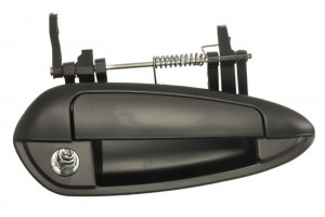 Maner usa Fata Dreapta potrivit ABARTH GRANDE PUNTO; FIAT GRANDE PUNTO, PUNTO EVO 1.2-1.9D dupa 2005 - (extern, cu orificiu pentru incuietoare, vopsit in grund negru)
