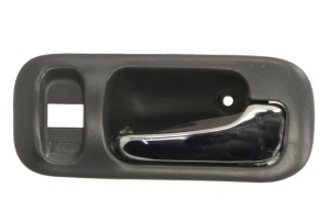 Maner usa Fata Dreapta potrivit HONDA CR-V I 2.0 1995-2002 - (interior, cu gaura pentru incuietoare, crom/gri)