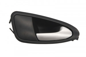 Maner usa fata dreapta potrivit SEAT IBIZA 4 IV 6J, IBIZA 4 IV 6P 2008-2017 - interior negru/argintiu