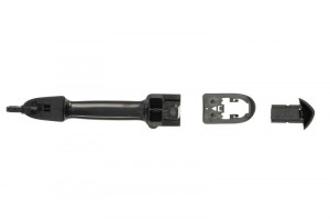 Maner usa fata potrivit FIAT STILO 2001-2008 - /spate stanga exterior, negru - Img 2