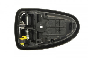 Maner usa Fata/Spate Dreapta interior, negru potrivit HYUNDAI ACCENT II 1.3-1.6 2000-2005 - Img 2