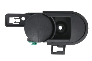 Maner usa Fata/Spate Stanga potrivit JEEP WRANGLER III 2.8D-4.0 dupa 2006 - (interior, textura neagra)
