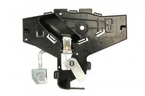 Maner usa fata stanga potrivit CITROEN C5 2001-2008 - interior, negru/crom - Img 2