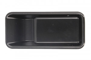 Maner usa Stanga Fata potrivit JEEP WRANGLER II TJ 1996-2008 - (exterior; negru neted)