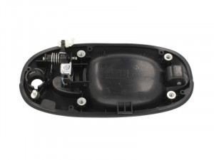 Maner usa Stanga Fata potrivit KIA CARNIVAL I, CARNIVAL II 1999-2006 - (exterior, cu gaura pentru incuietoare; crom/grund) - Img 2