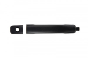 Maner usa Stanga Fata potrivit NISSAN NAVARA D40, PATHFINDER III R51, QASHQAI I J10 2005-2014 - (exterior, cu gaura pentru incuietoare; grund)