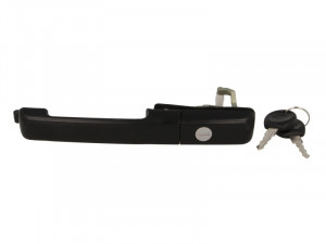 Maner usa Stanga Fata potrivit VW PASSAT B3 1988-1993 - (cu cheie; exterior, cu incuietoare; negru)