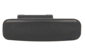 Maner usa Stanga potrivit PEUGEOT PARTNER 1996-2008 - (exterior; textura neagra)