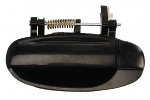 Maner usa Stanga Spate potrivit CHEVROLET AVEO II, AVEO/KALOS 2003-2011 - (exterior; negru/grund)