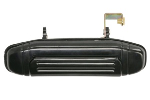 Maner usa Stanga Spate potrivit MITSUBISHI PAJERO II 1997-2000 - (exterior; negru neted)