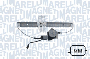 Mecanism actionare geam Spate Dreapta (electric, cu motor, numar usi: 4) potrivit JEEP WRANGLER III, WRANGLER IV 01.06- - Img 3