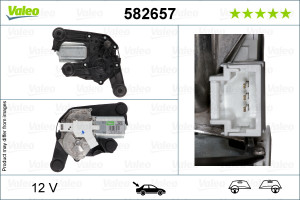 Motoras stergator Spate potrivit DS DS 3; CITROEN DS3 11.09-07.19 - Img 3