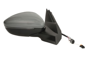 Oglinda dreapta (electric, convex, cu incalzire, acoperit, rabatabil electric, cu indicator, cu senzor temperatura) potrivit PEUGEOT 2008 II 06.19- - Img 2