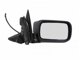 Oglinda dreapta potrivit BMW Seria 3 1998-2006 - electrica incalzita, albastra, grunduita